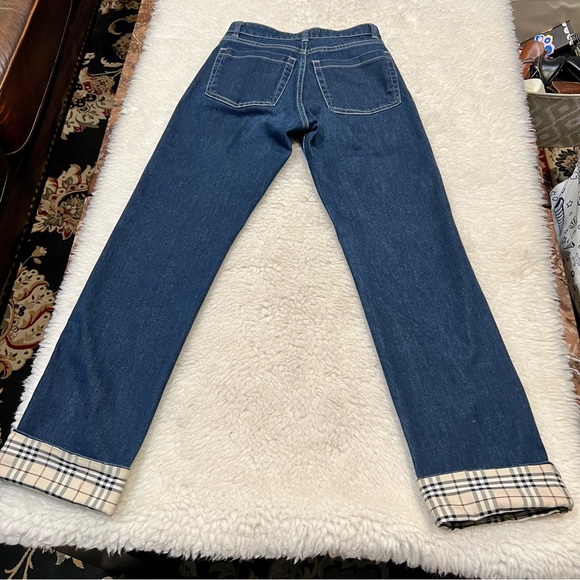 Burberry London High Waist Stretchy Jeans Size UK 6 US 25 - Picture 4 of 15